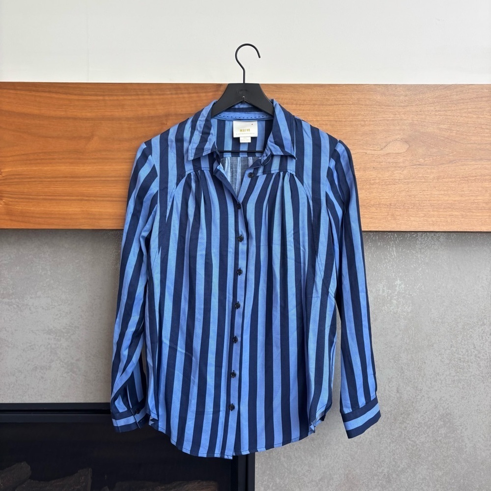 ANTHROPOLOGIE MAEVE BRECKENRIDGE BUTTON DOWN‎ TOP, SIZE XS